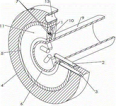 Efficient automobile exhaust thermoelectricity recovery device