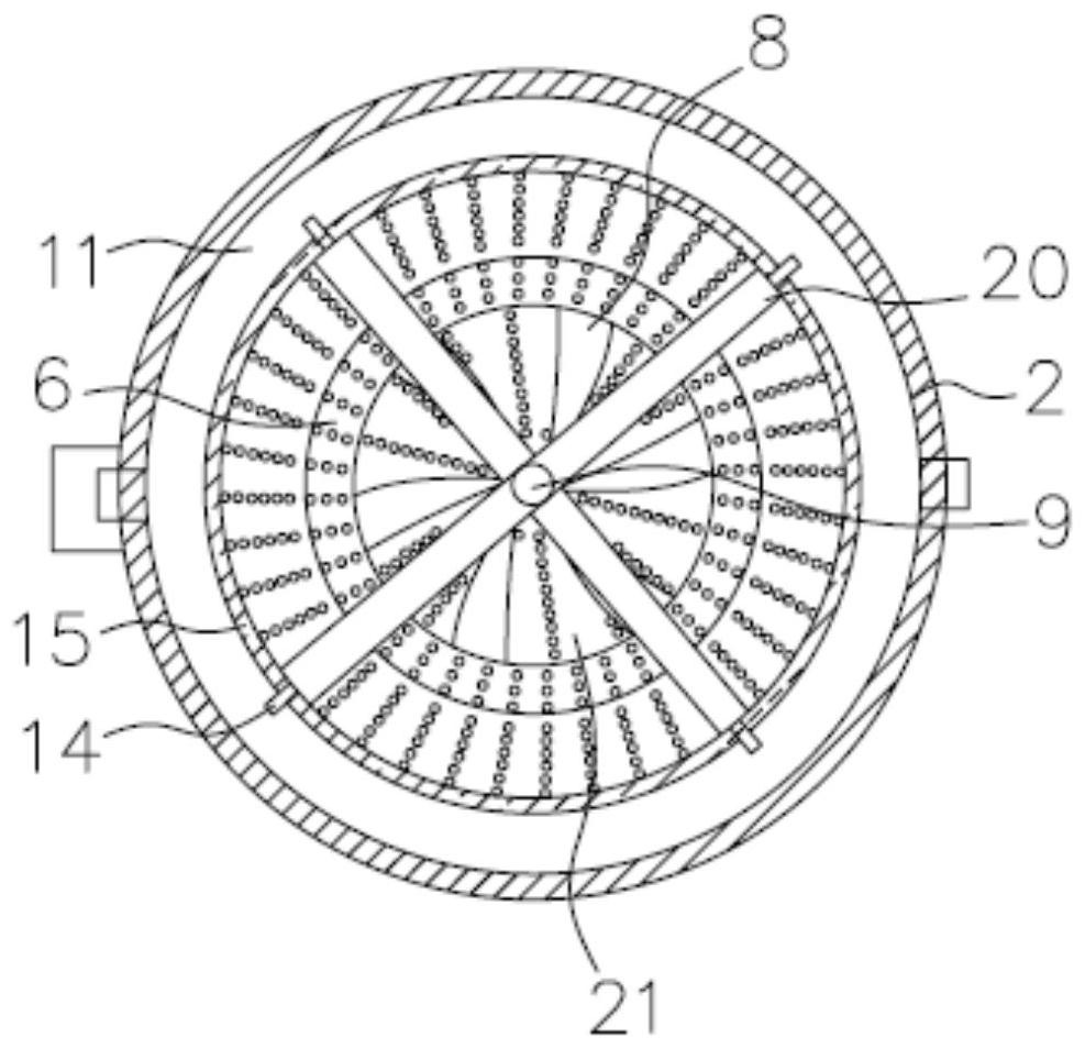 Novel anti-corrosion noise-reduction chimney for ship