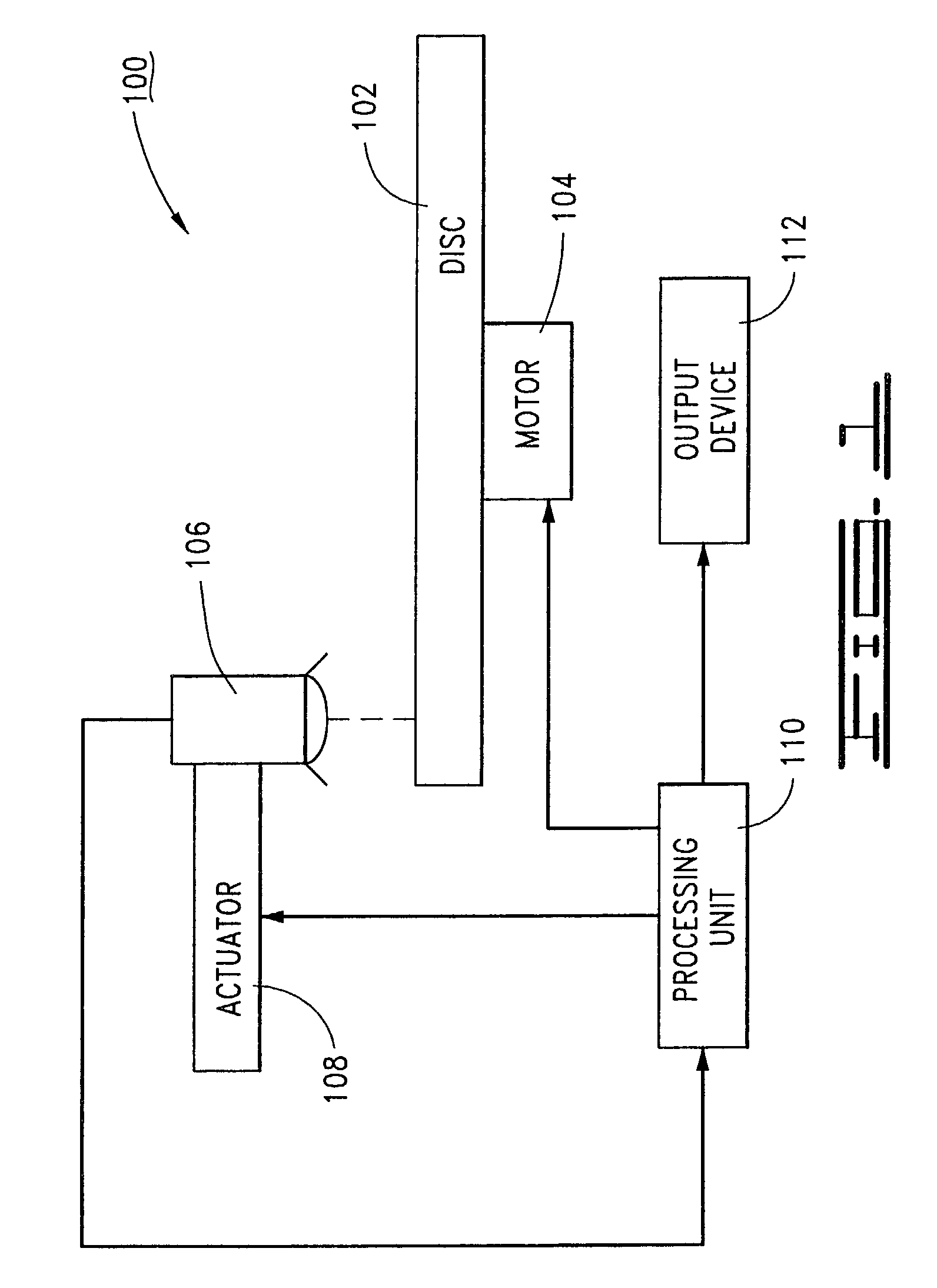 Sequencing data blocks to provide hidden data on a recording medium