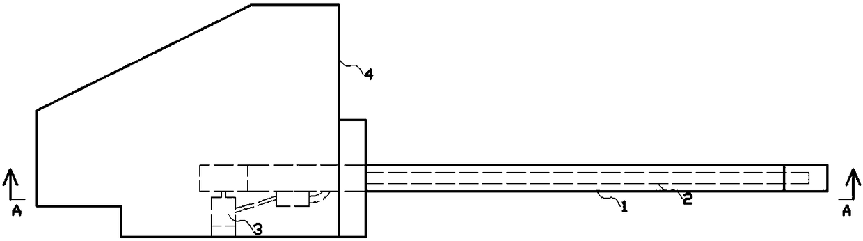 Anti-overheating efficient chain saw felling device for forest trees