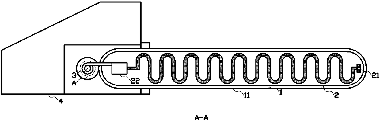 Anti-overheating efficient chain saw felling device for forest trees