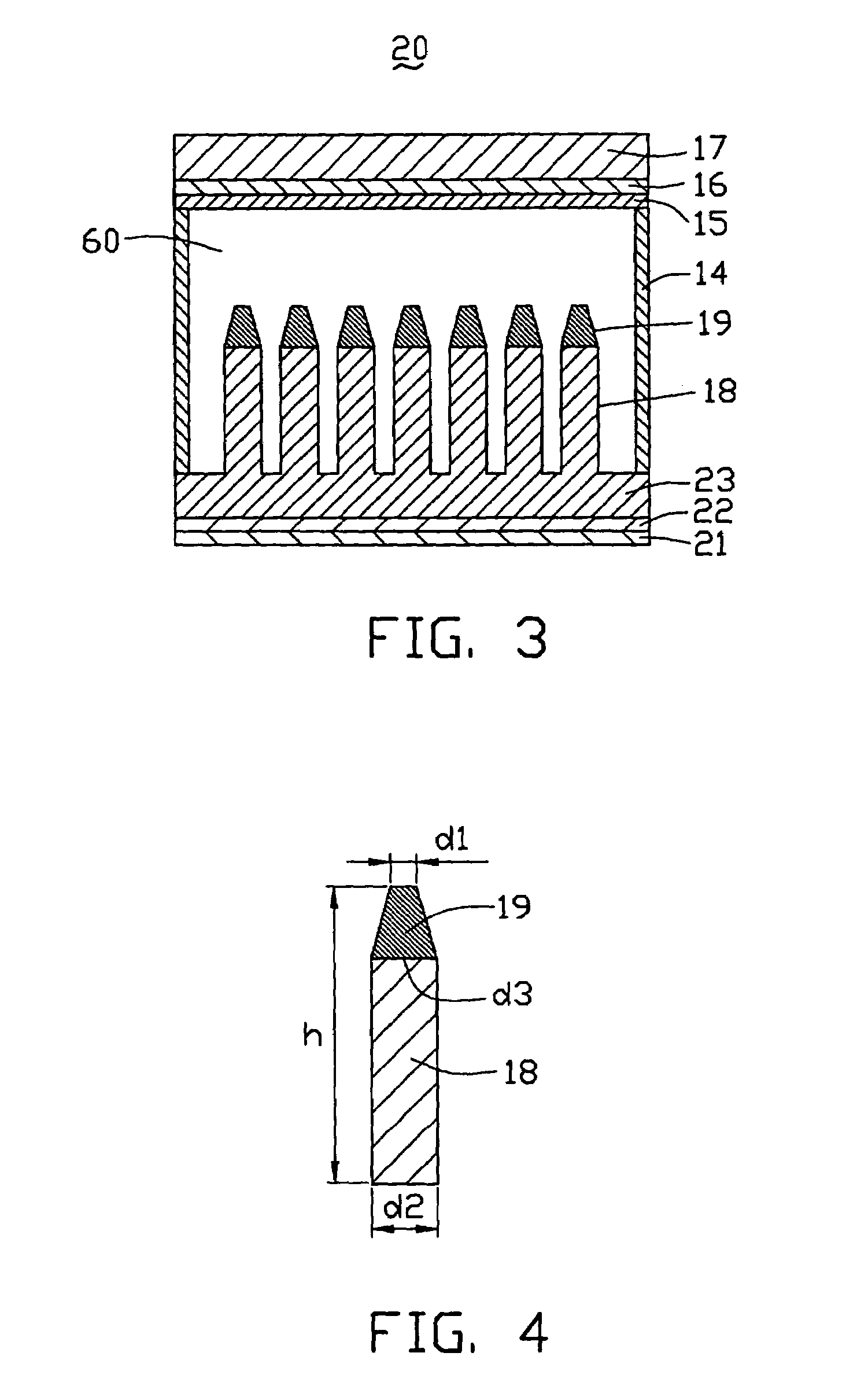 Field emission lighting device