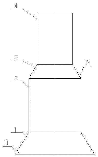 Steam-water separator and steam generator simulation body