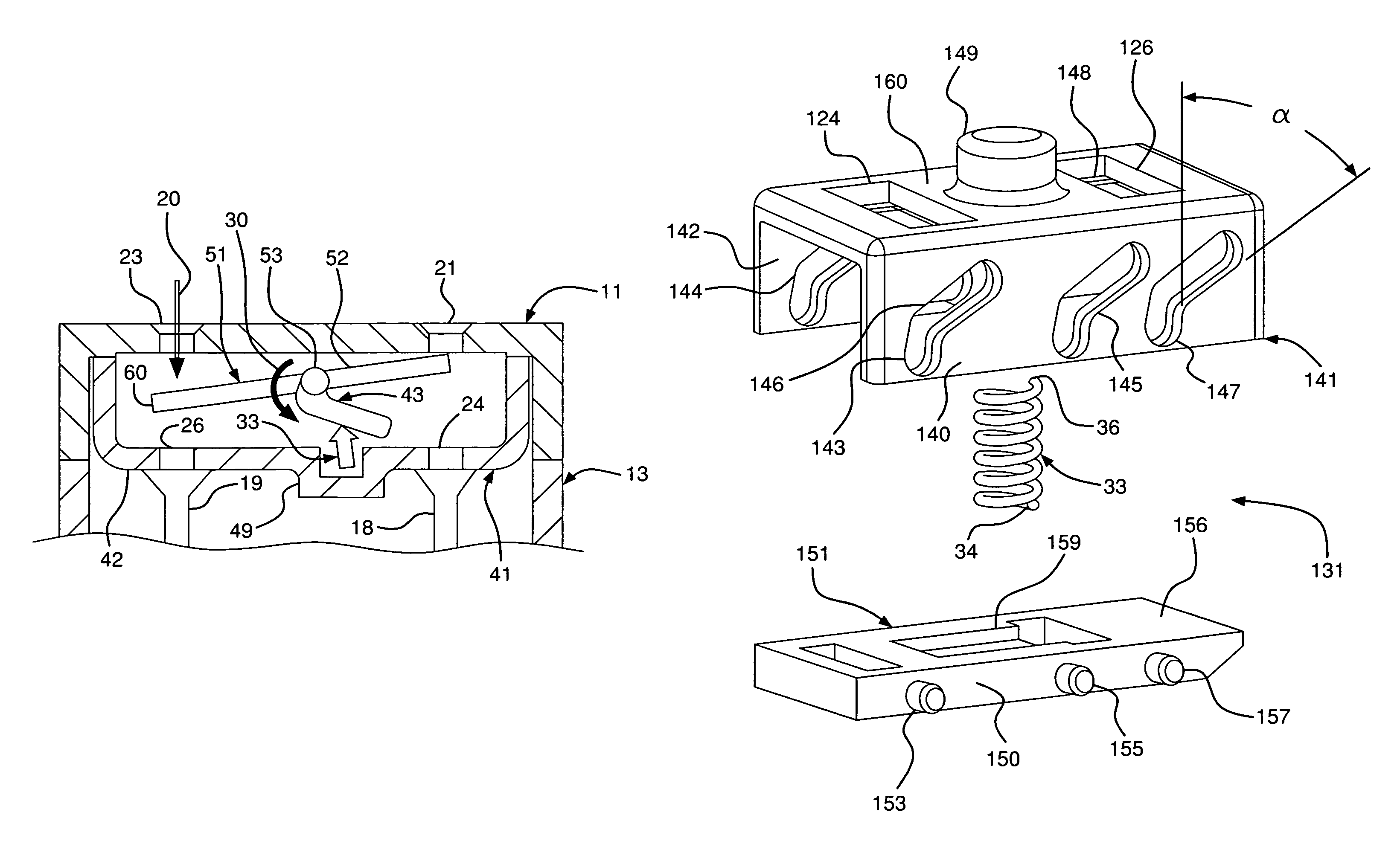 Tamper resistant assembly for an electrical receptacle