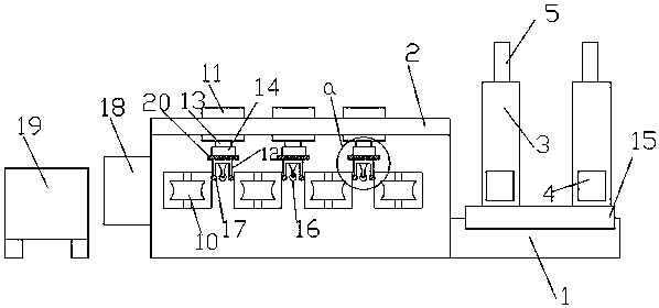 Titanium pipe straightening device