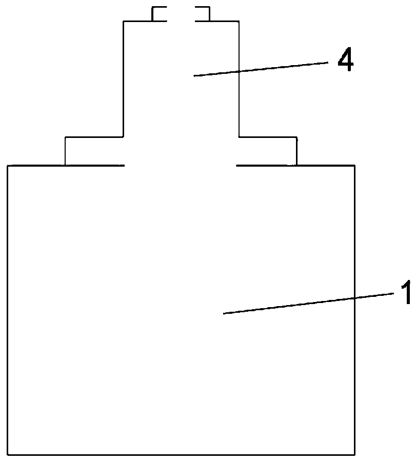 Large-space fire ventilation simulation device with adjustable atrium size