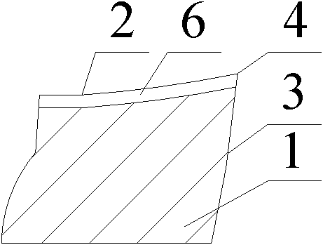 Coated tip for processing aluminum materials and preparation method thereof