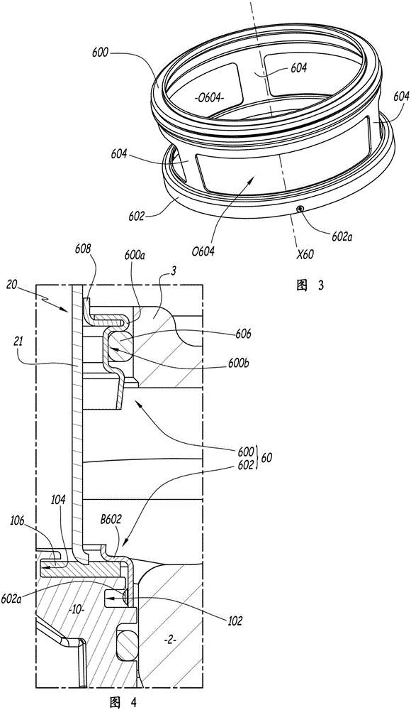 Thermostatic valve having a sleeve