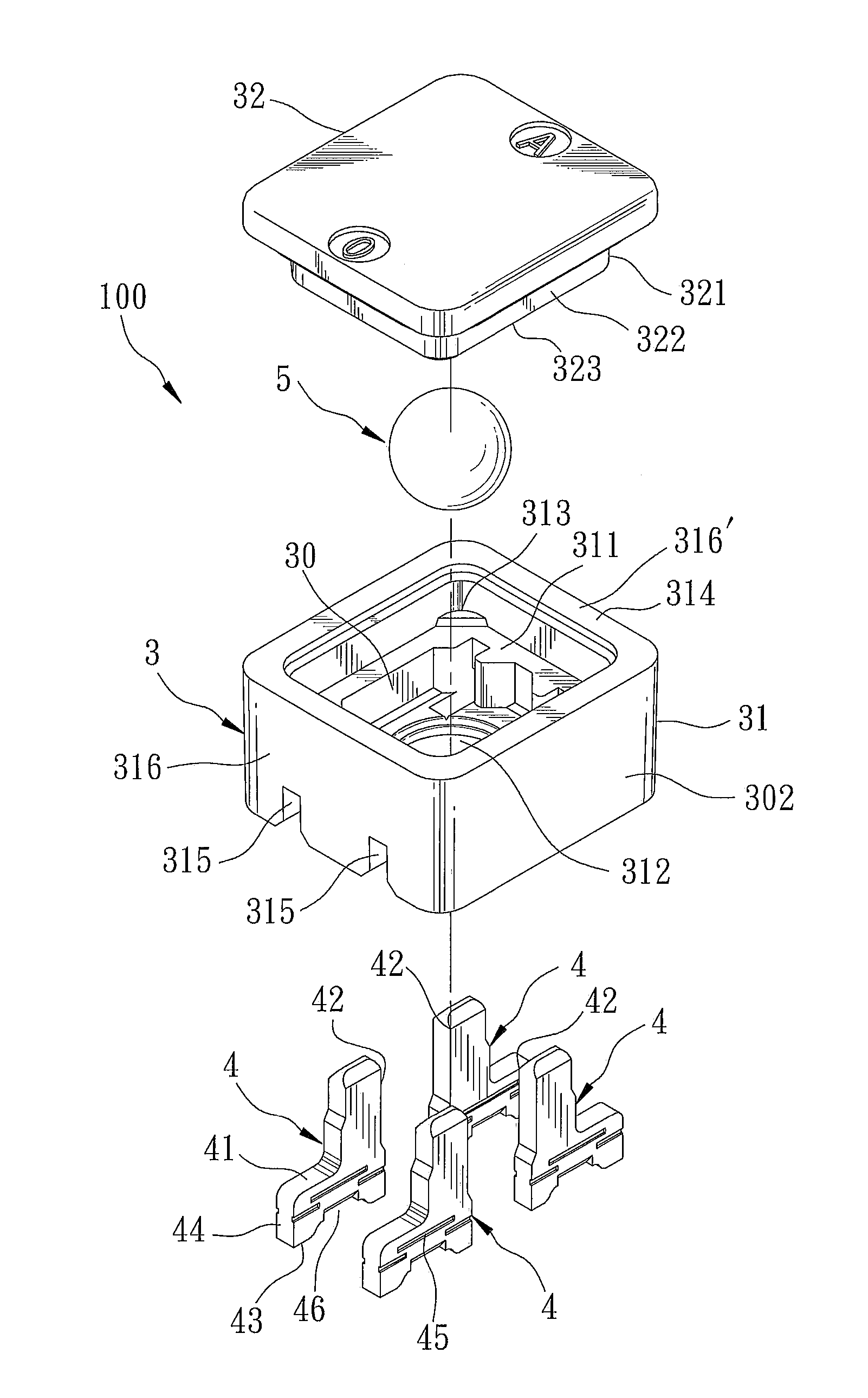 Multi-Directional Tilt Switch