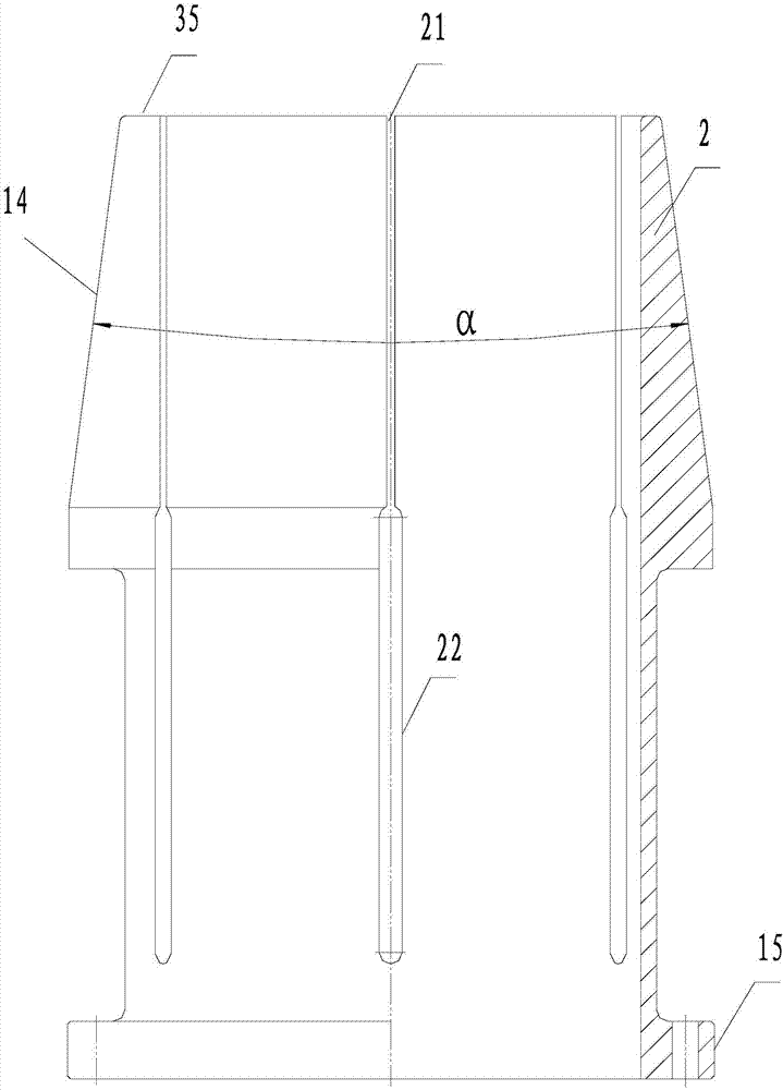 Positioning clamping device for machining of complex inner shape of thin-wall cylindrical workpiece