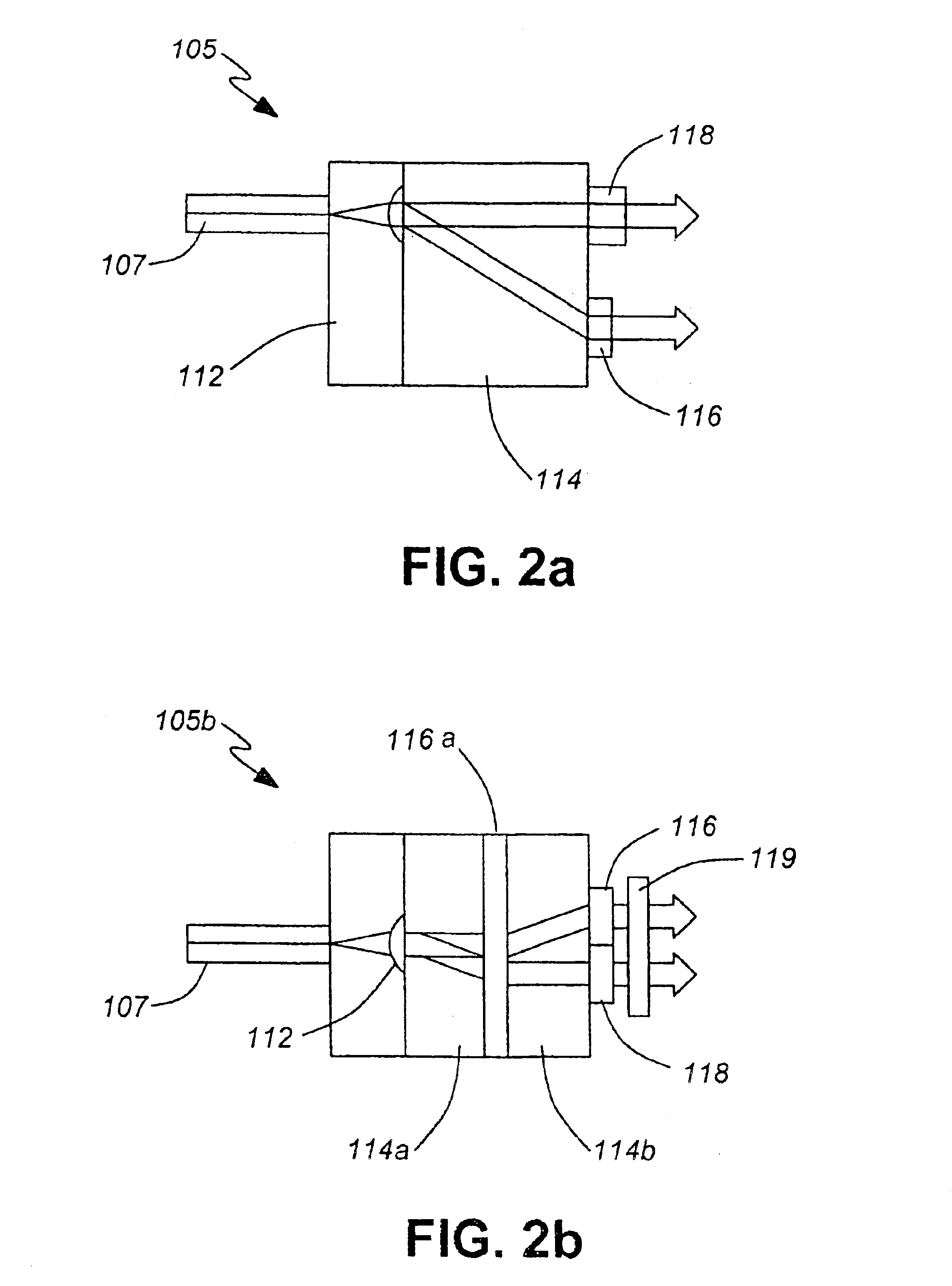 Double pass arrangement for a liquid crystal device