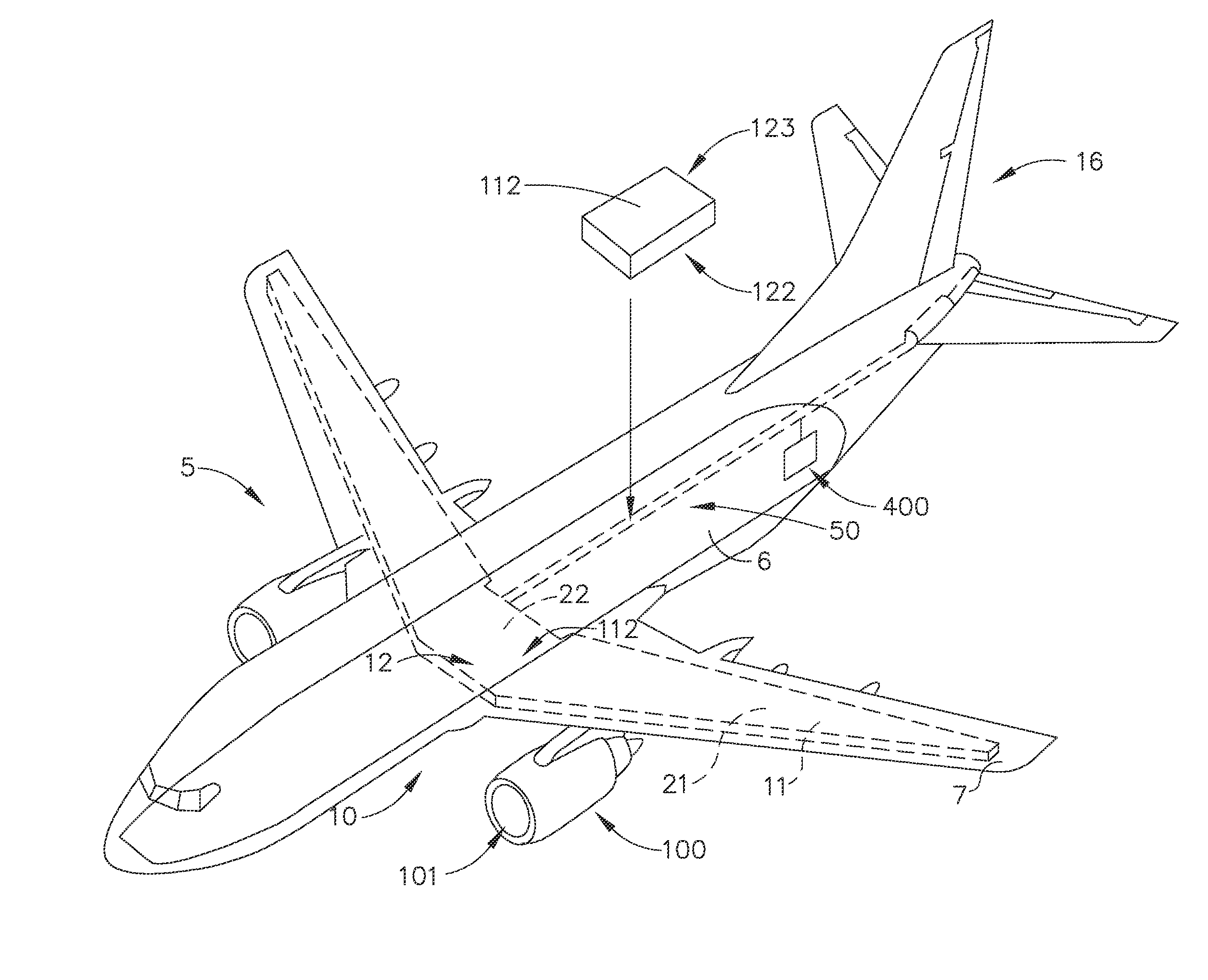 Aircraft and method of managing evaporated cryogenic fuel