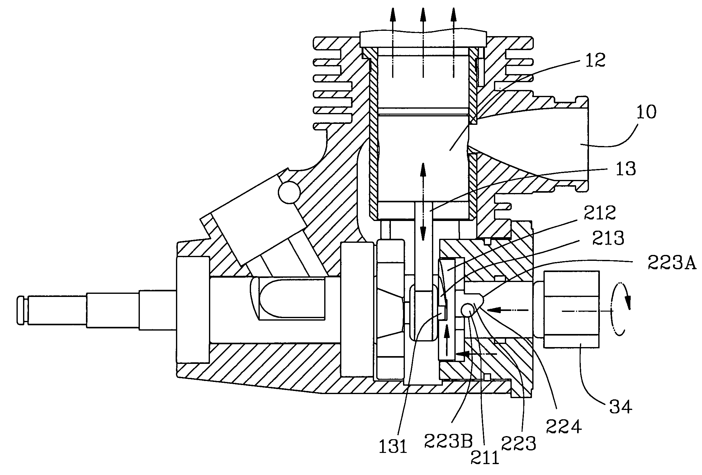 Manual engine starter