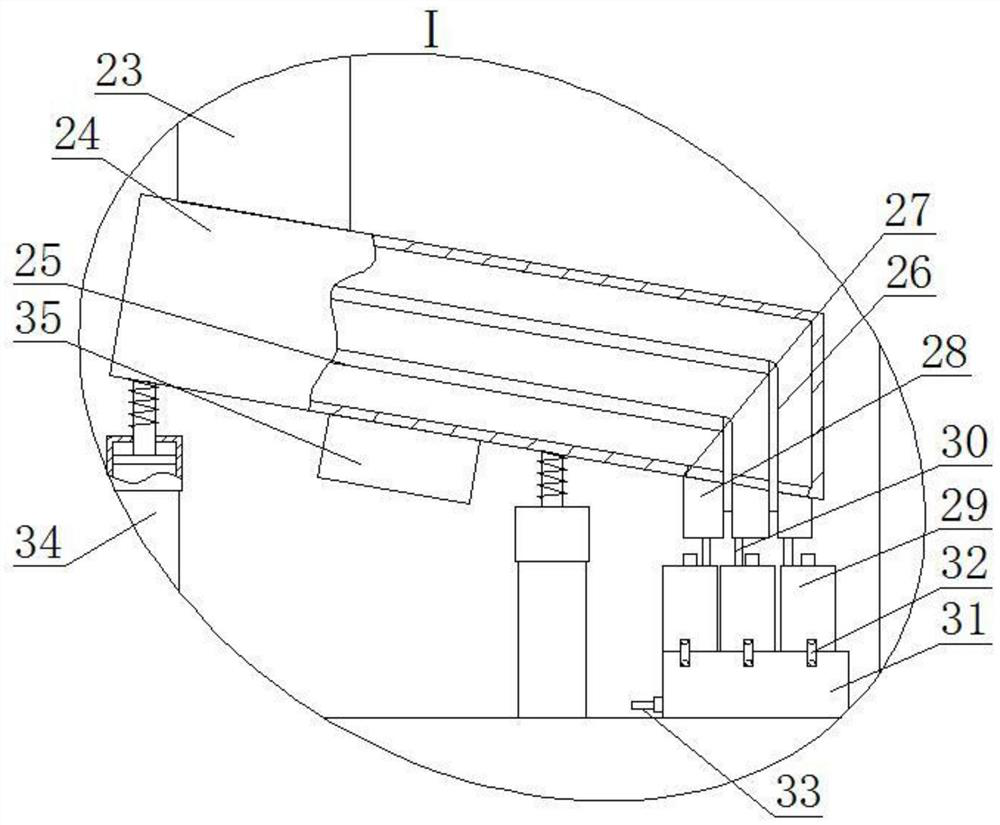 Environment-friendly landscape garden dry branch and fallen leaf treatment system