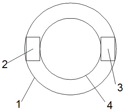 A zinc electrolyzing device