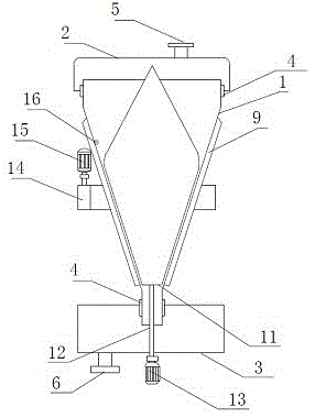 A rotary graphene peeling device, graphene production system and production method