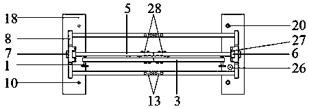 Inclined roadway mine transient electromagnetic interference-free transmitting device and using method thereof