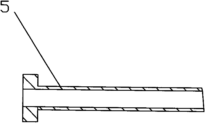 Ejector sleeve ejecting structure in plastic mould slide block