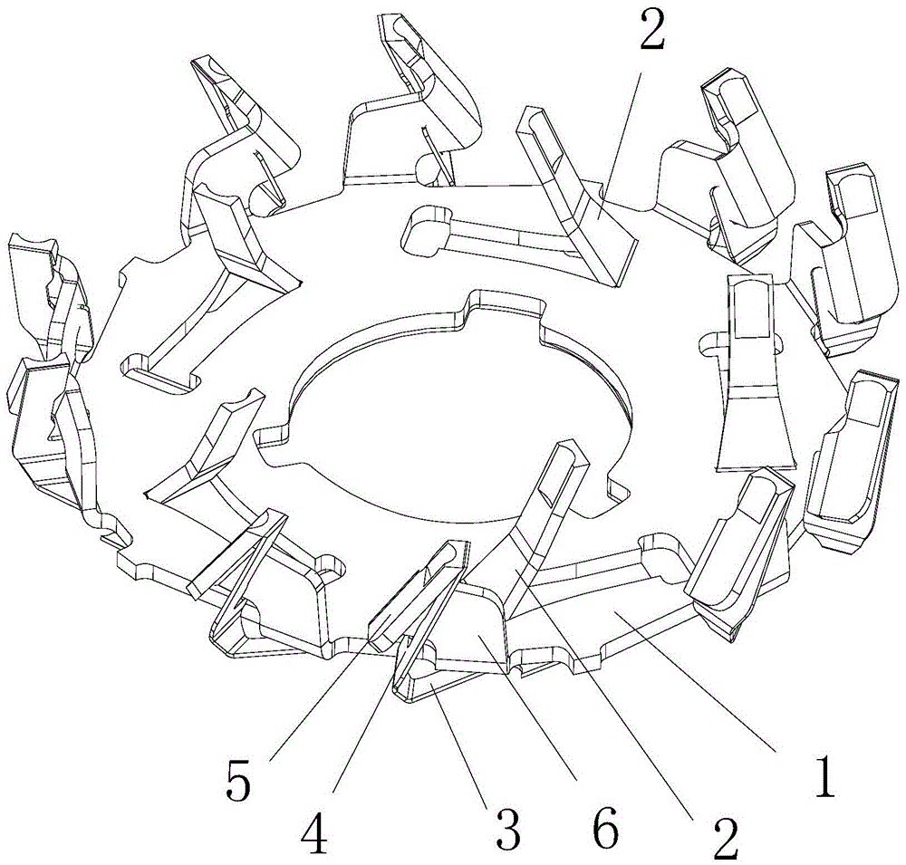 A rotary electric shaver shaving head device