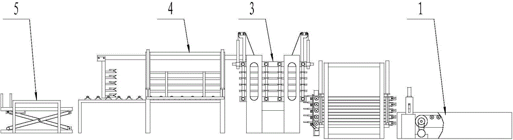 Woodworking plate paving-hot-pressing all-in-one machine