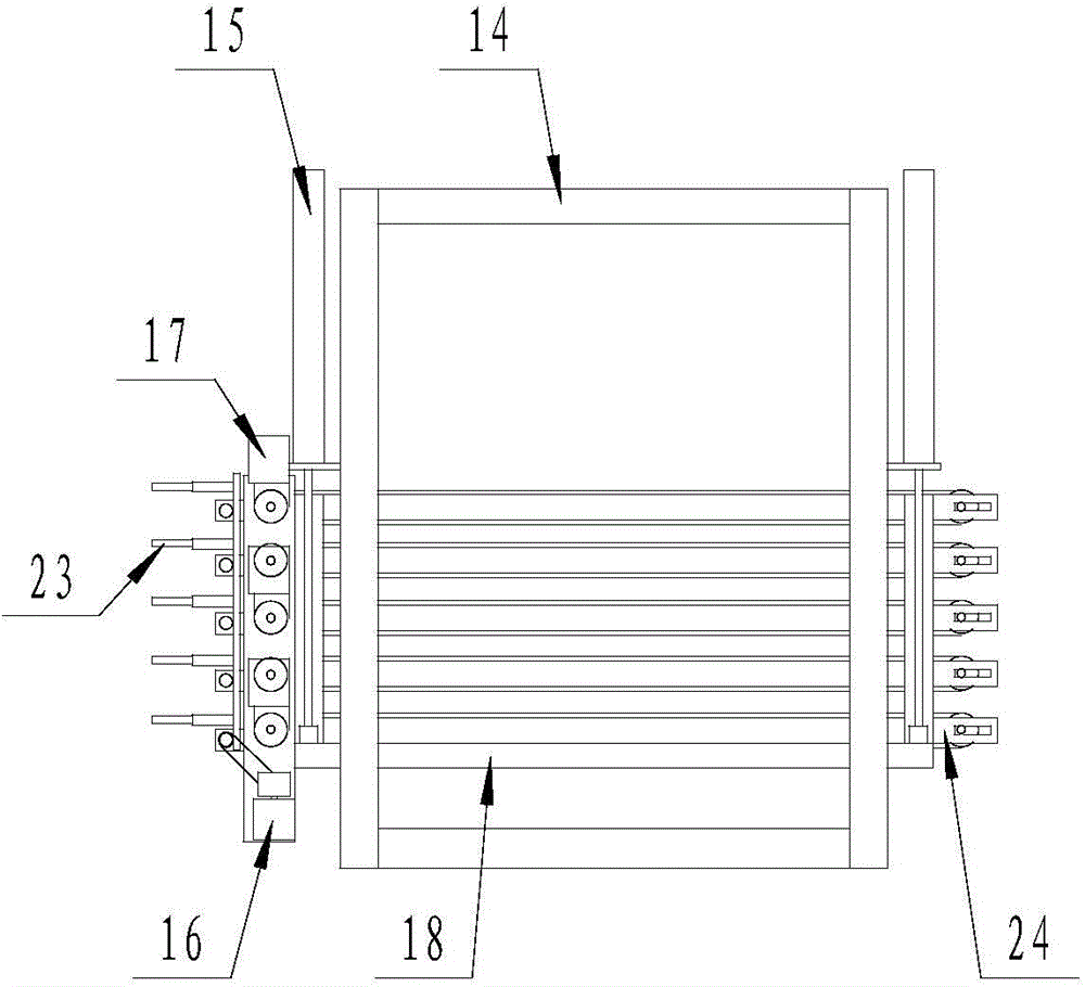 Woodworking plate paving-hot-pressing all-in-one machine