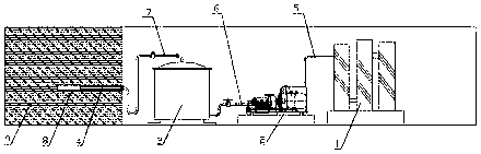 Device and method for transforming physical characteristics of coal seam through downhole heat injection