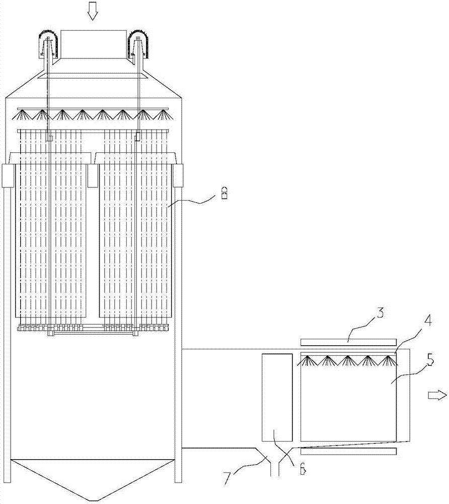 Electromagnetic dust remover and smoke purification system