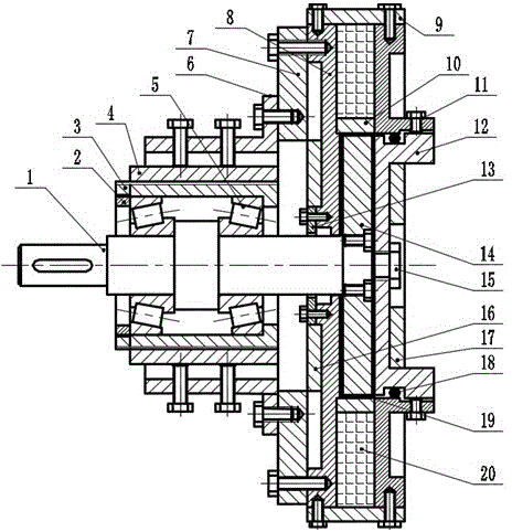 Gap-adjustable magneto-rheological brake device