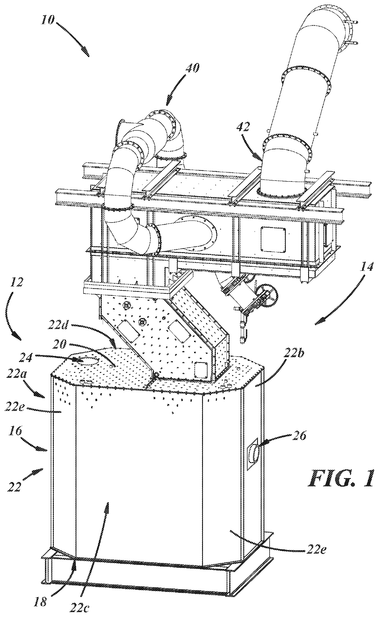 Submerged combustion melting exhaust systems