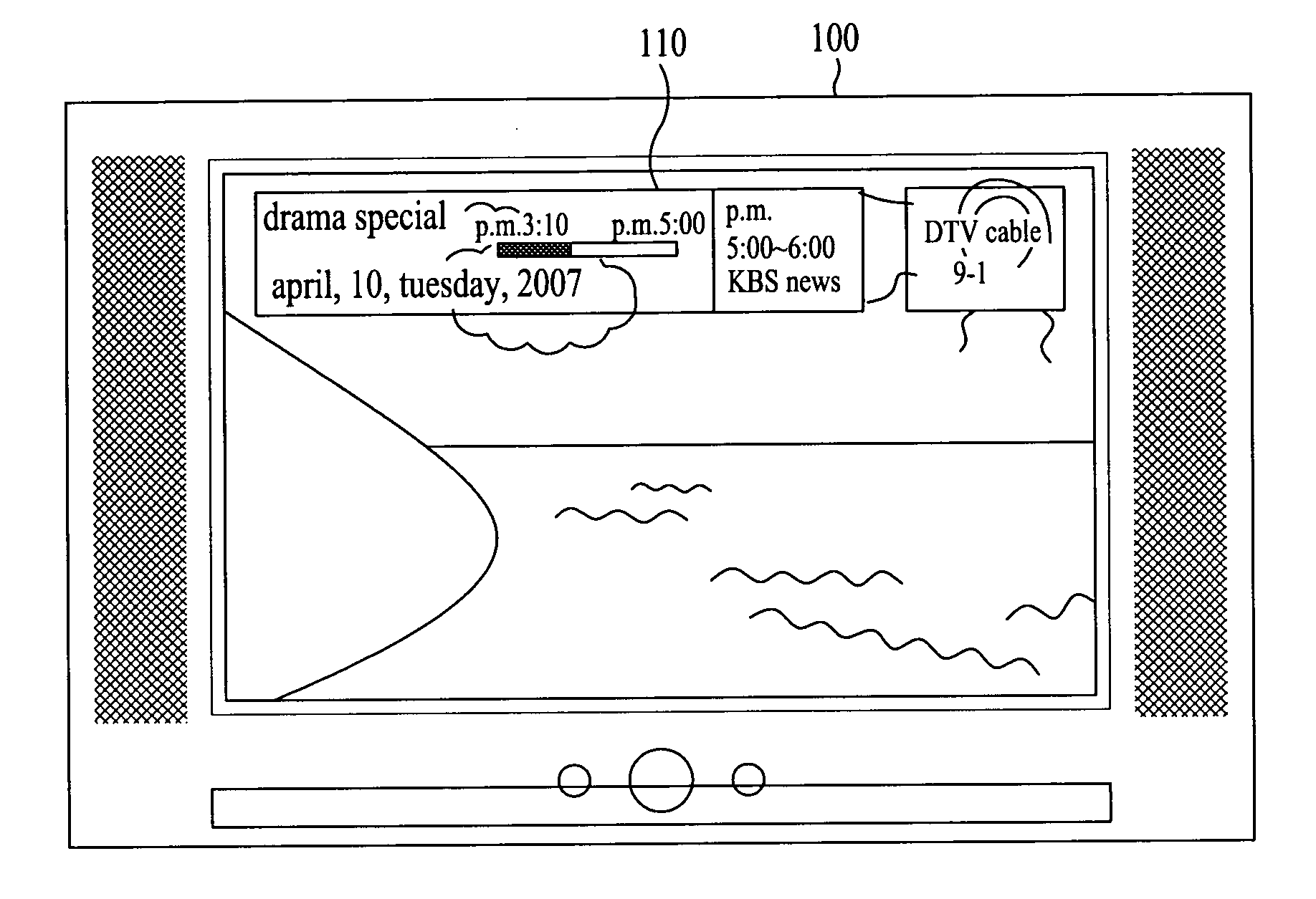 Broadcasting receiver and offer method for broadcasting program