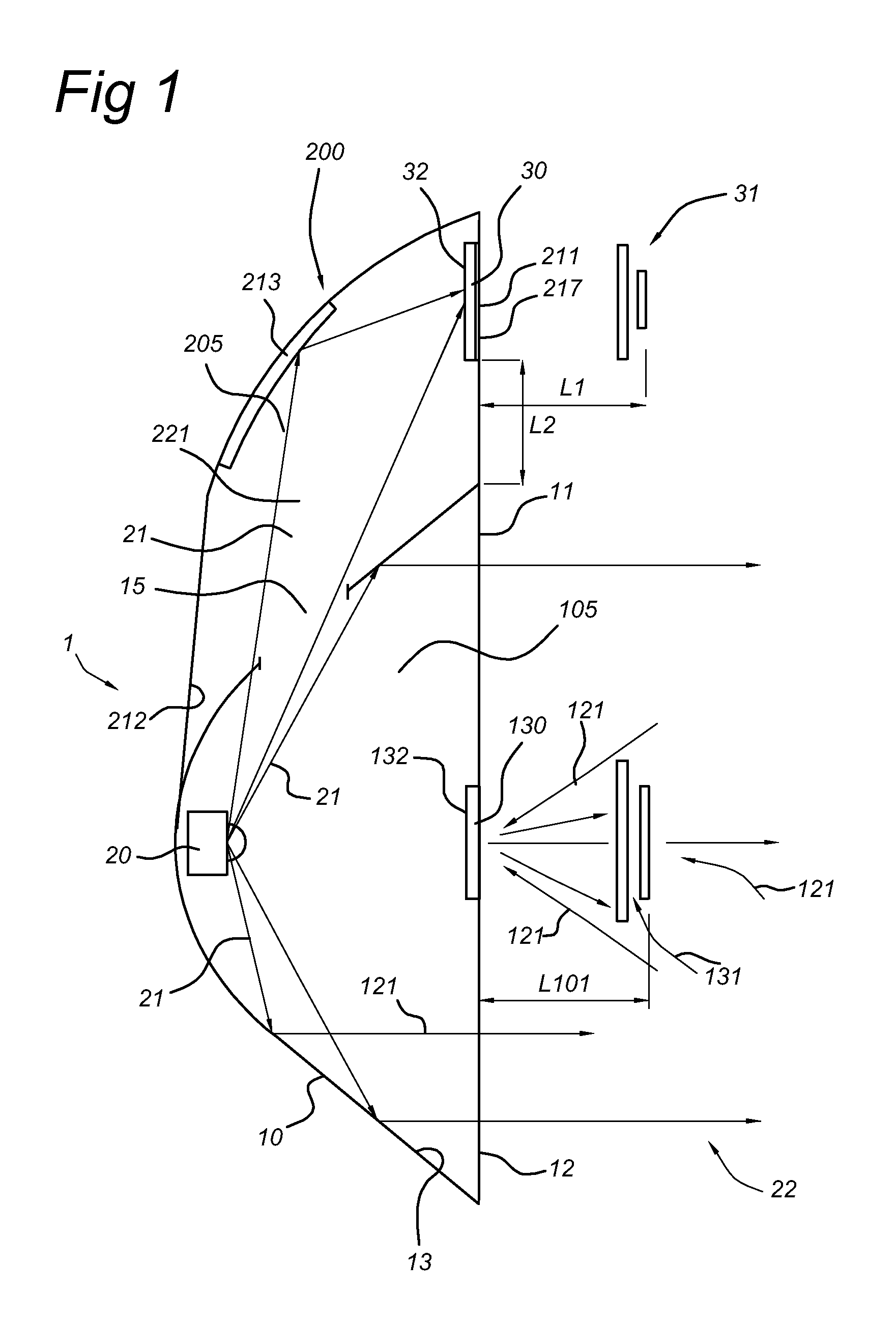 Car lighting unit for generating a beam of light and a holographic 3D image