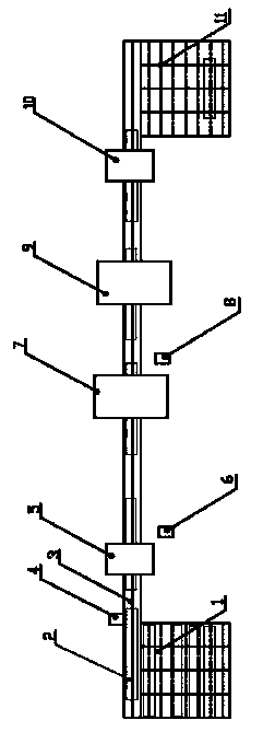 Machining process for longitudinal beam of heavy truck