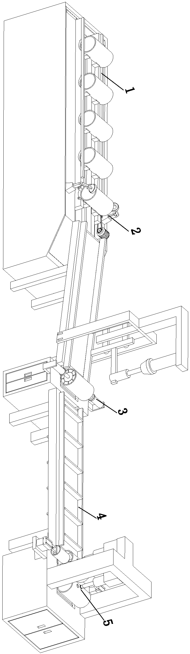 Device for rectifying inner diameter of main shell of air conditioner compressor