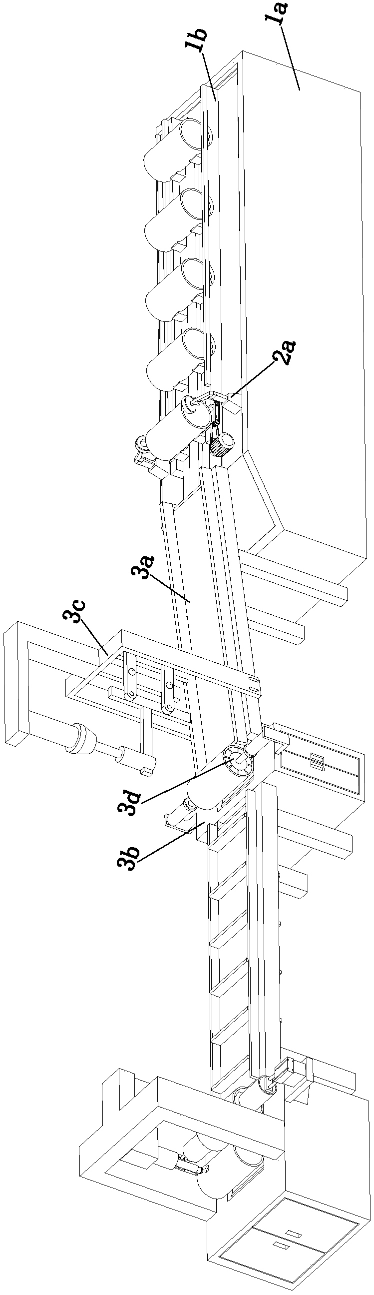 Device for rectifying inner diameter of main shell of air conditioner compressor