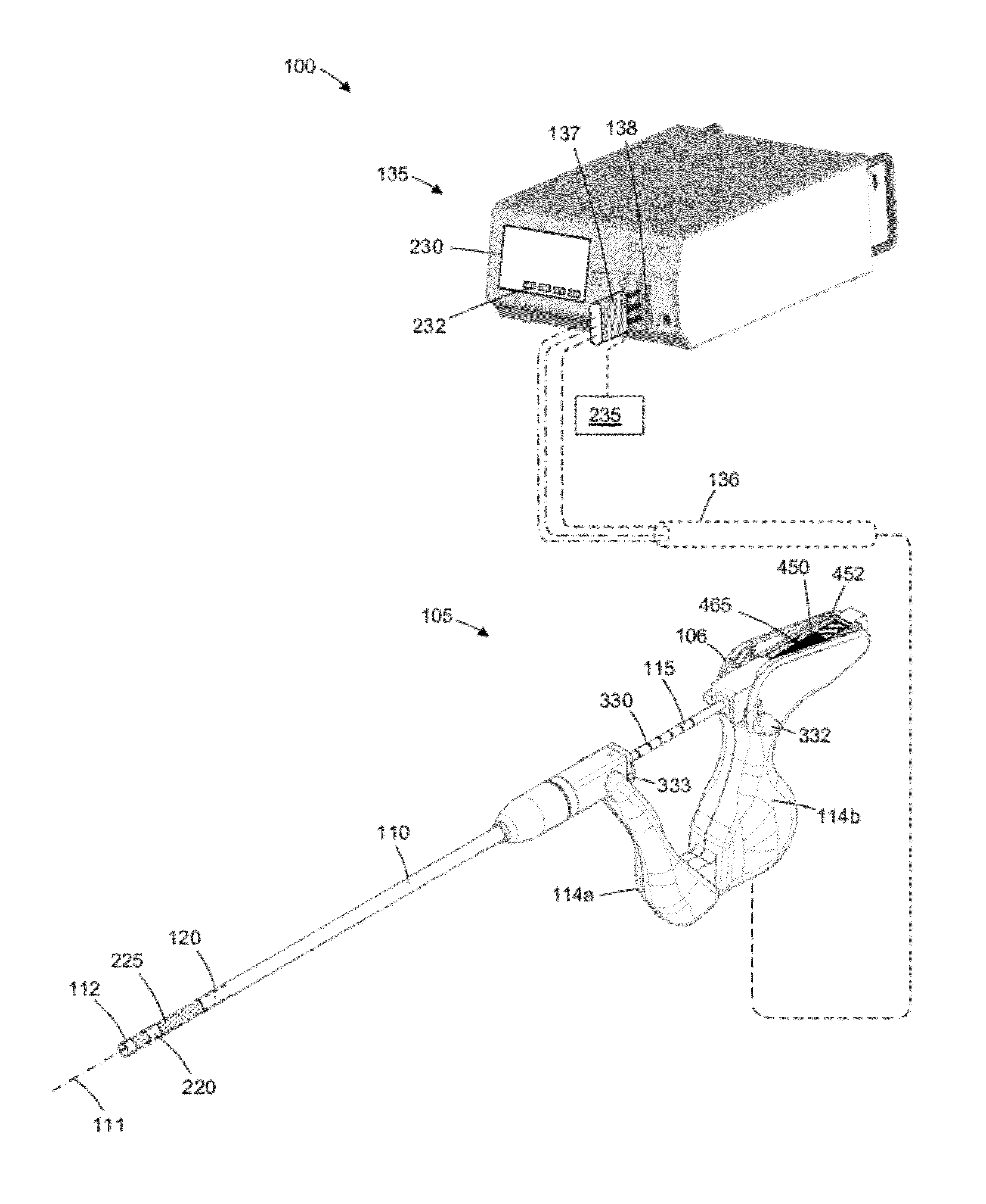 Device for endometrial ablation having an expandable seal for a cervical canal