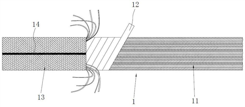 Anti-fouling and anti-adhesion high-strength polyester cable for deep and far seas and preparation method thereof