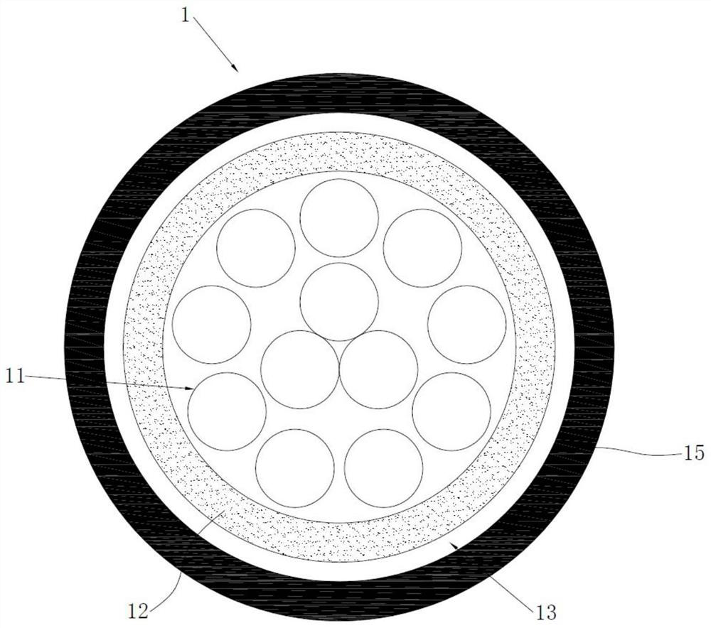 Anti-fouling and anti-adhesion high-strength polyester cable for deep and far seas and preparation method thereof