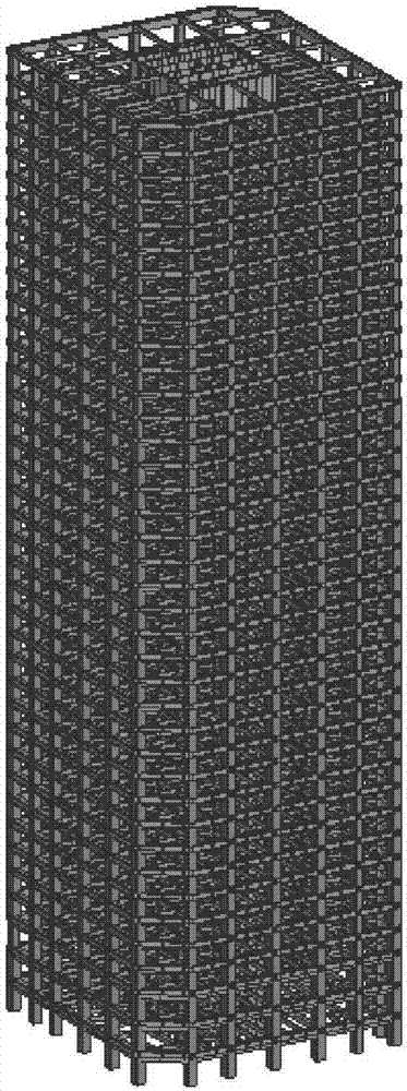 High-rise building structure anti-seismic property optimization method based on sensitivity coefficient method