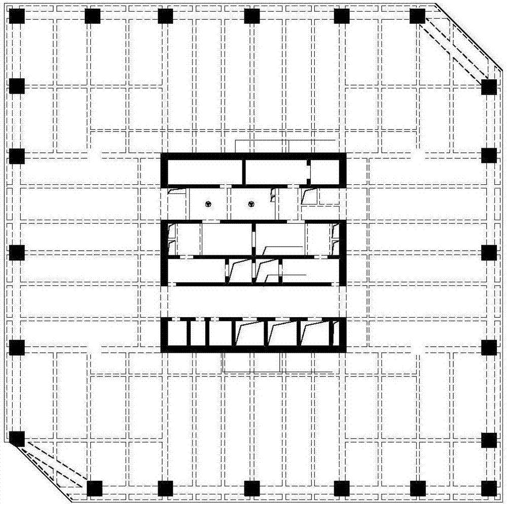 High-rise building structure anti-seismic property optimization method based on sensitivity coefficient method