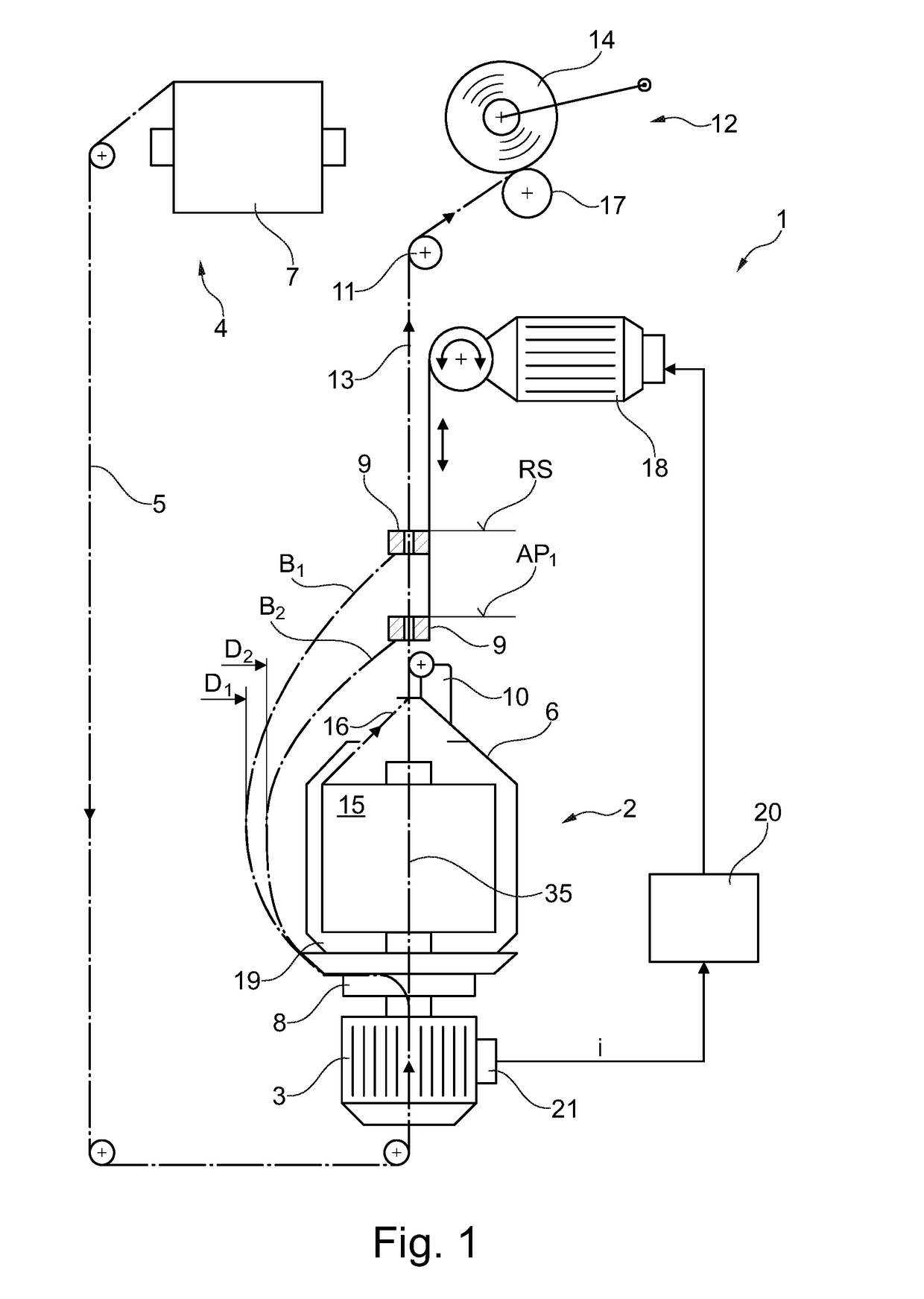 Method for operating a spindle of a two-for-one twisting or cabling machine