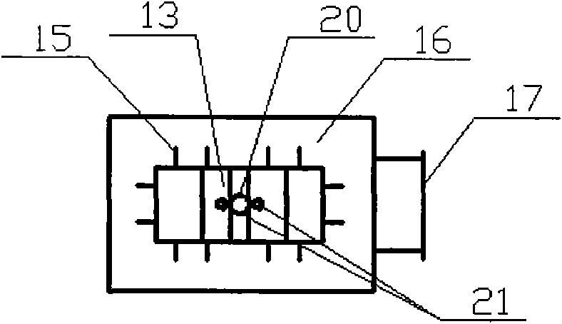 Method and device for detarring small-sized biomass gasifier