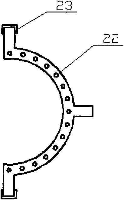 Method and device for detarring small-sized biomass gasifier