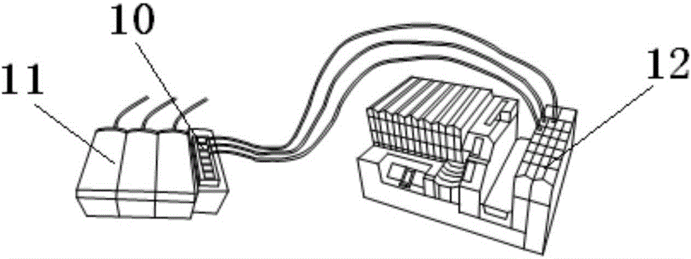 Test system for measuring repositioning precision of industrial robot