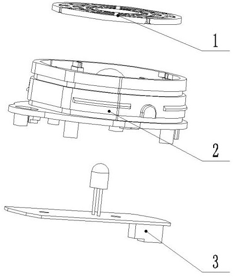 Device for preparing disinfectant by short-polar-distance brine electrolysis