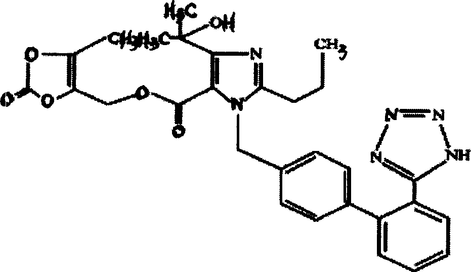 Compound formulation for treating hypertension