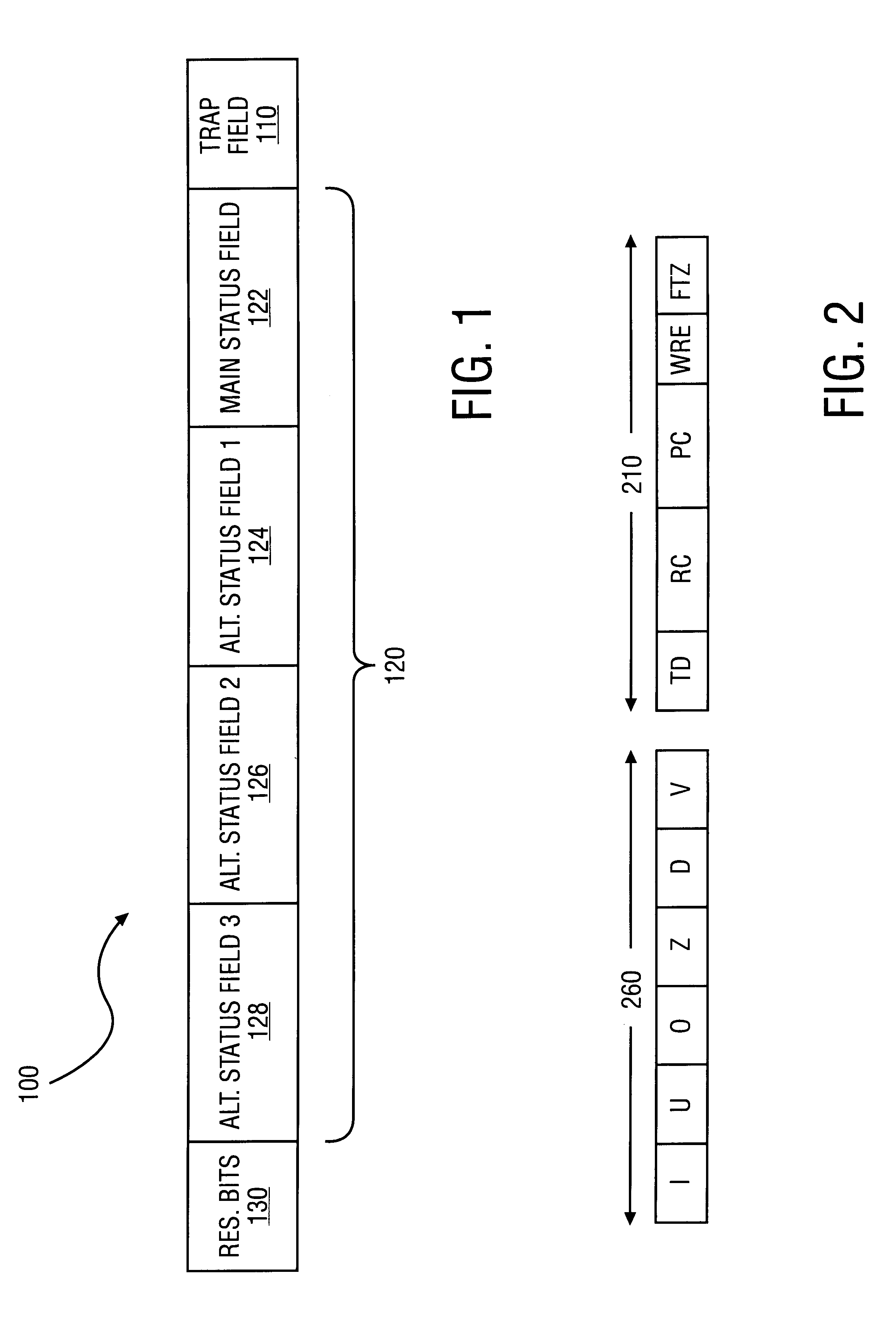 Method to detect IEEE overflow and underflow conditions