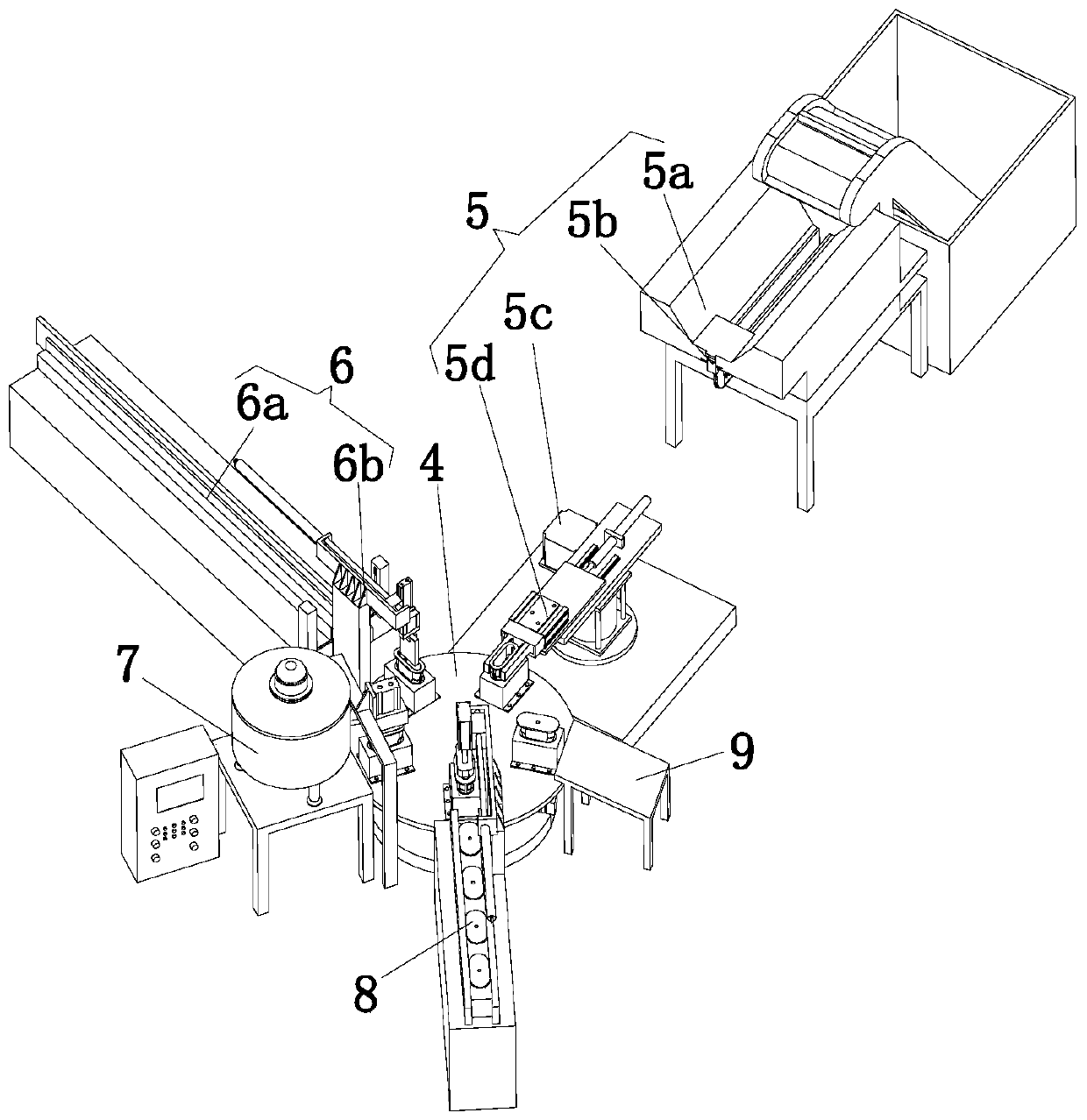 Guitar humidifier automatic assembling process