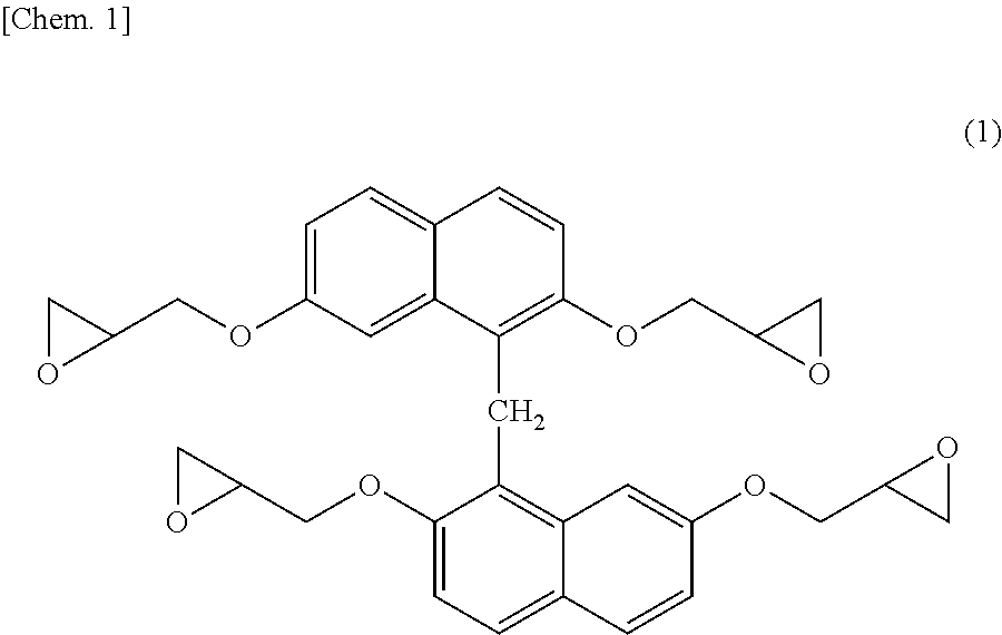 Epoxy resin composition, cured product, heat radiating material, and electronic member