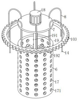 A domestic waste pretreatment device and pretreatment method thereof