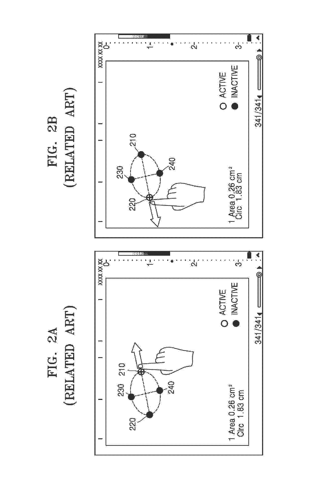 Method and ultrasound apparatus for displaying an object